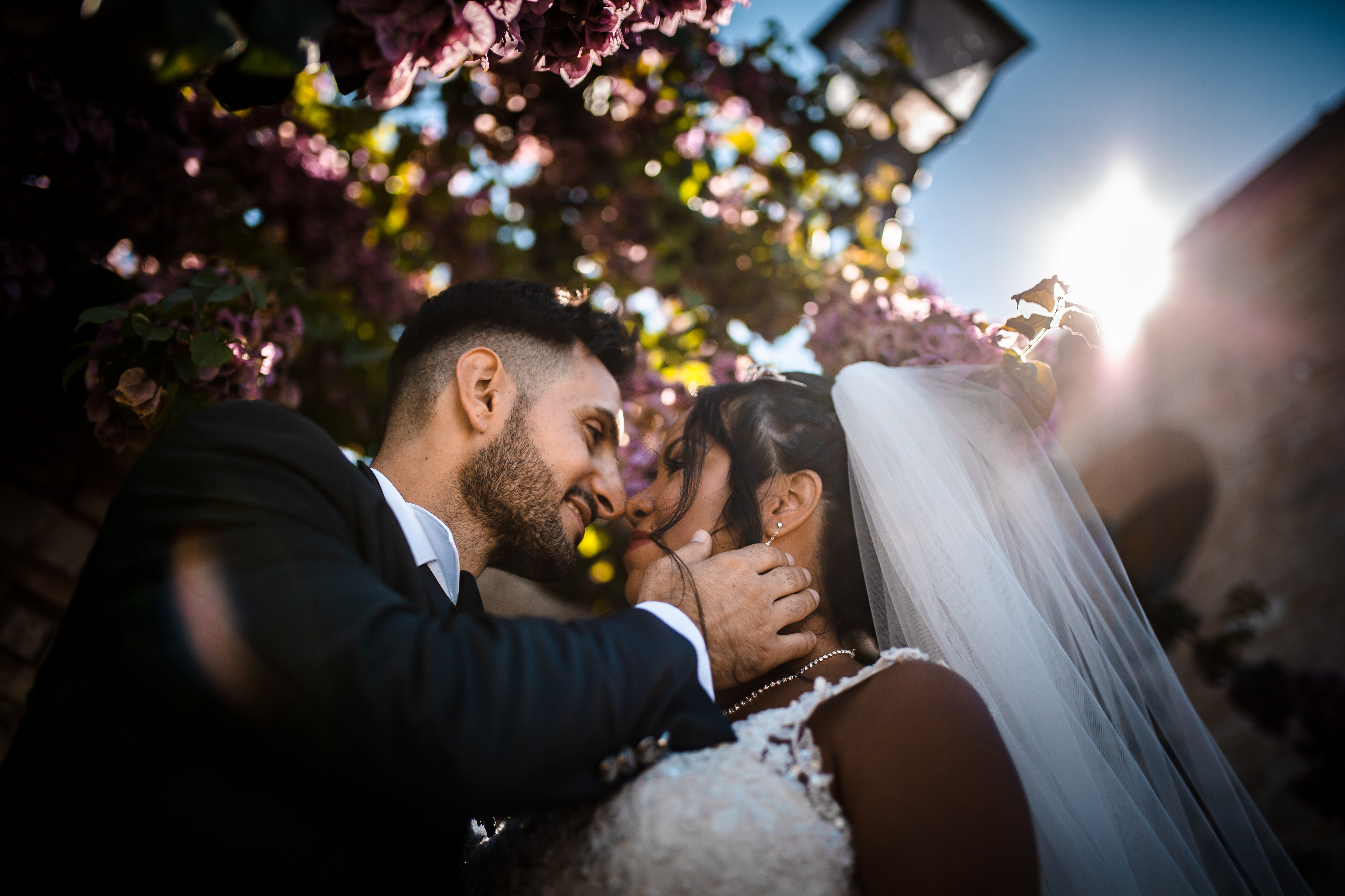 Sposi il giorno del loro matrimonio